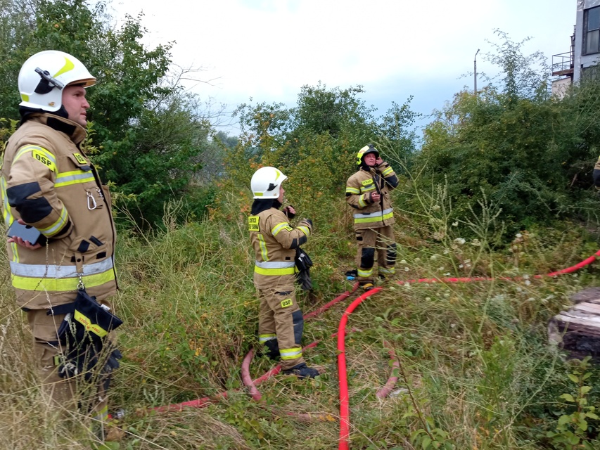 Pożar pustostanu w Tolkmicku zdjęcie nr 267240