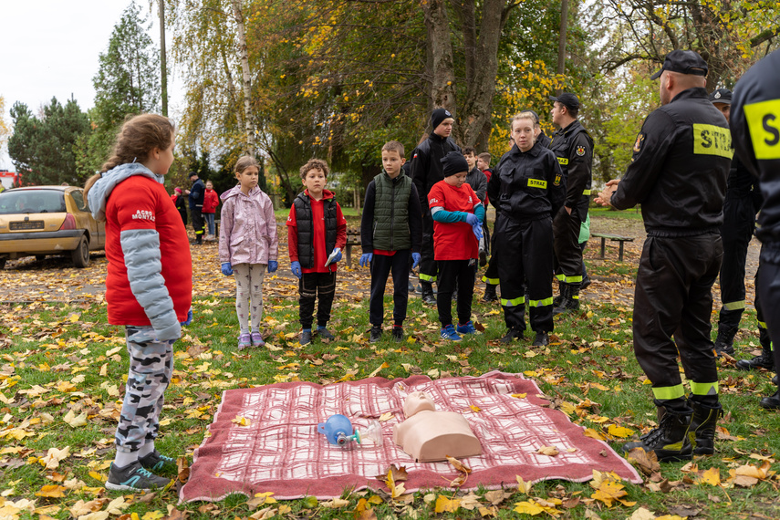 Strażacka młodzież ćwiczyła w Zwierznie zdjęcie nr 272382