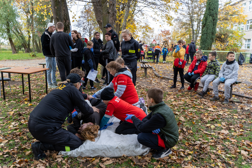 Strażacka młodzież ćwiczyła w Zwierznie zdjęcie nr 272421