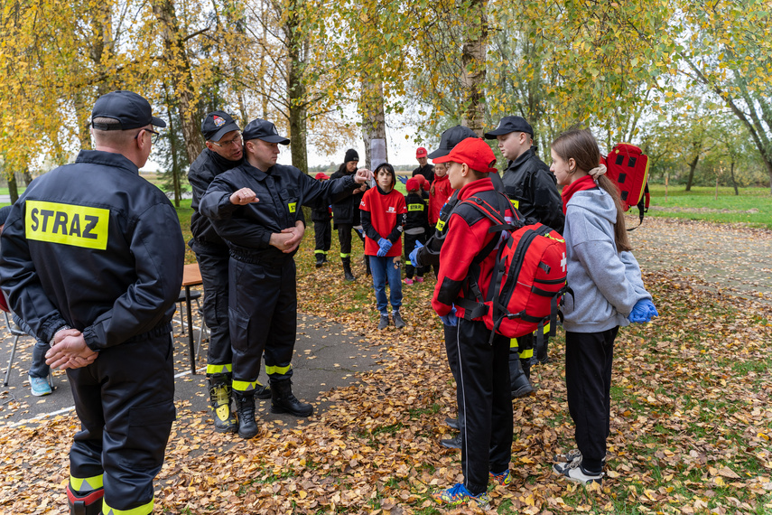 Strażacka młodzież ćwiczyła w Zwierznie zdjęcie nr 272417