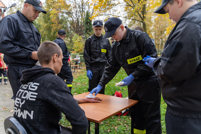 Strażacka młodzież ćwiczyła w Zwierznie zdjęcie nr 272387