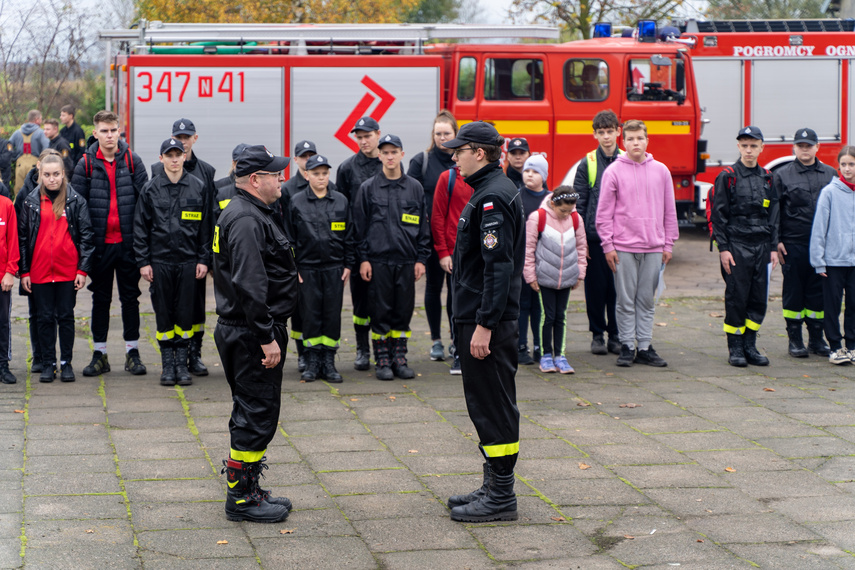 Strażacka młodzież ćwiczyła w Zwierznie zdjęcie nr 272362