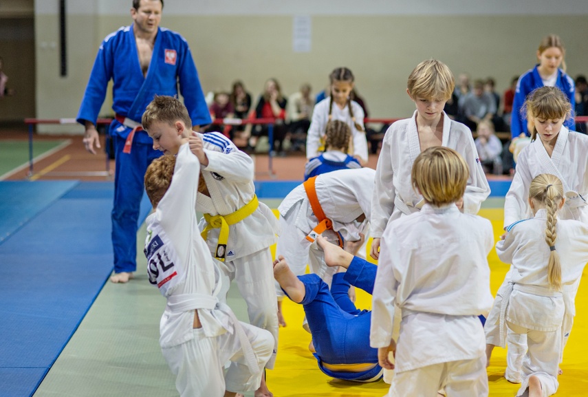 Judoka Przemysław Matyjaszek na „Spotkaniu z Mistrzem“ zdjęcie nr 274510