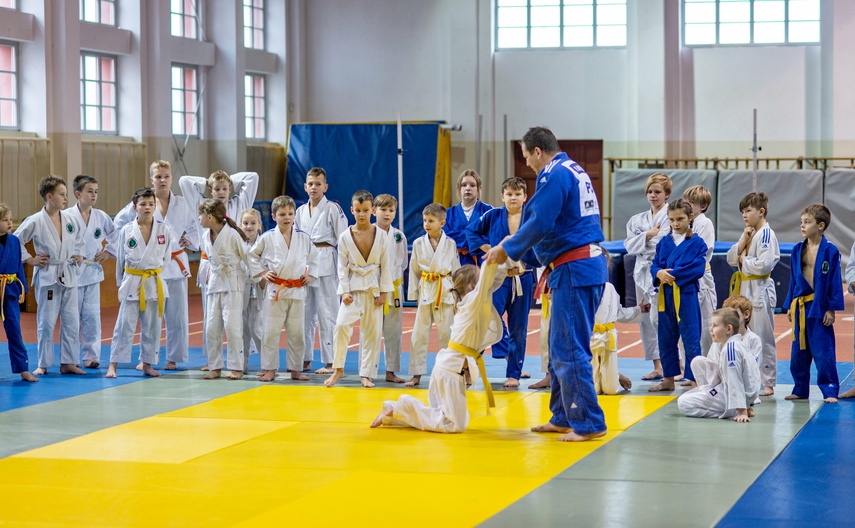 Judoka Przemysław Matyjaszek na „Spotkaniu z Mistrzem“ zdjęcie nr 274511