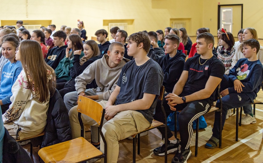 Judoka Przemysław Matyjaszek na „Spotkaniu z Mistrzem“ zdjęcie nr 274492