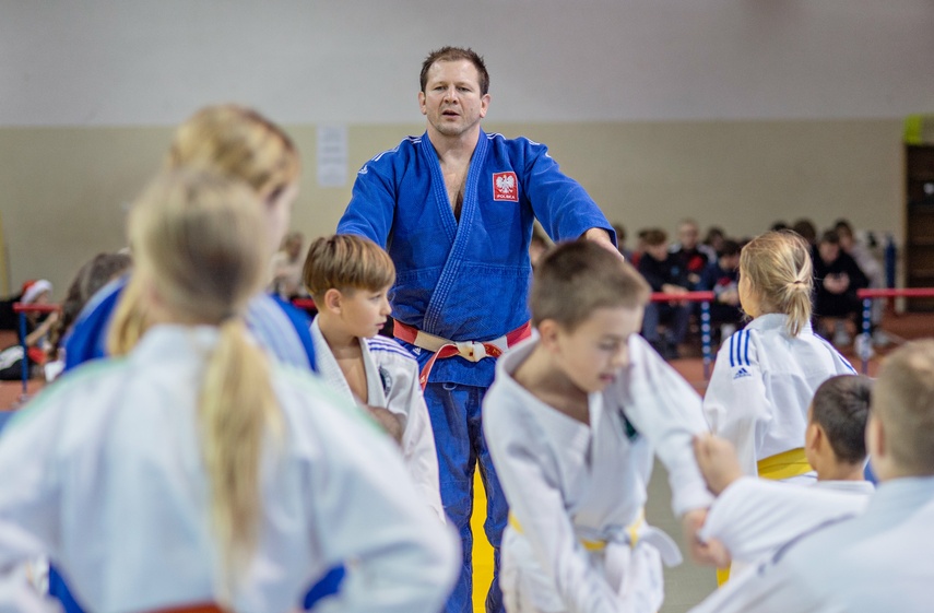 Judoka Przemysław Matyjaszek na „Spotkaniu z Mistrzem“ zdjęcie nr 274507