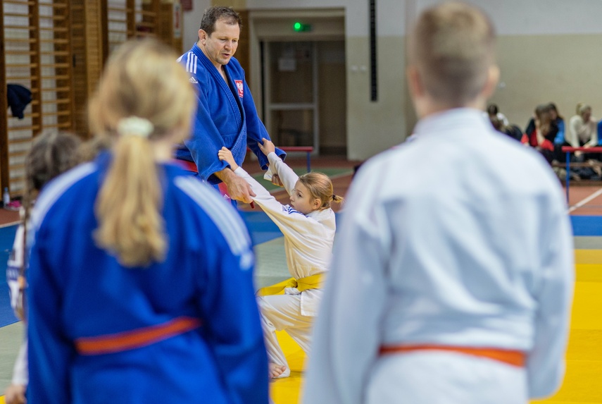 Judoka Przemysław Matyjaszek na „Spotkaniu z Mistrzem“ zdjęcie nr 274508