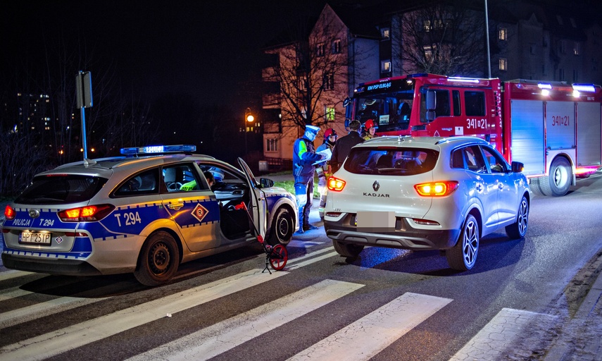 Potrącenie na przejściu dla pieszych zdjęcie nr 276048