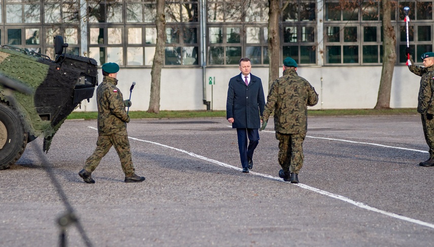Mariusz Błaszczak w Elblągu: „Nasycamy wojskiem polskim wschodnią część naszego kraju” zdjęcie nr 276753