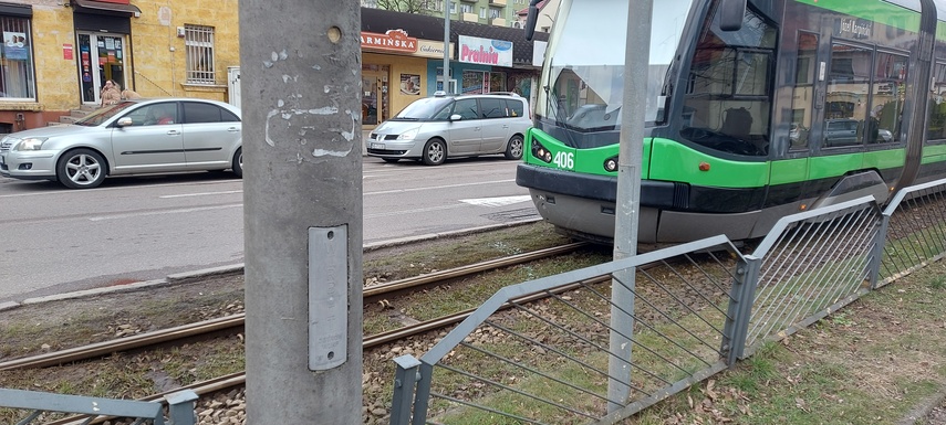 Kolizja z tramwajem na Bema zdjęcie nr 279102