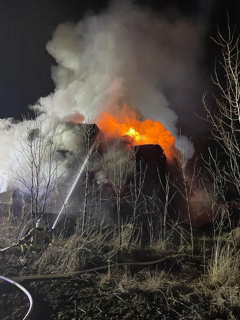 Pożar na terenie miejskiej kotłowni zdjęcie nr 279627