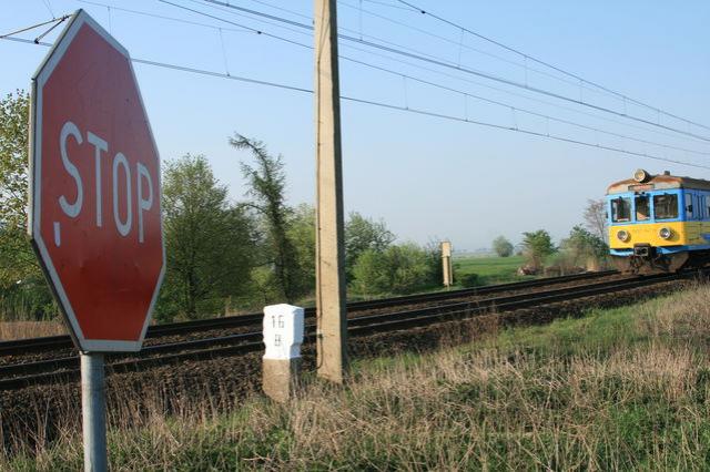 Elbląg Kraksa na przejeździe