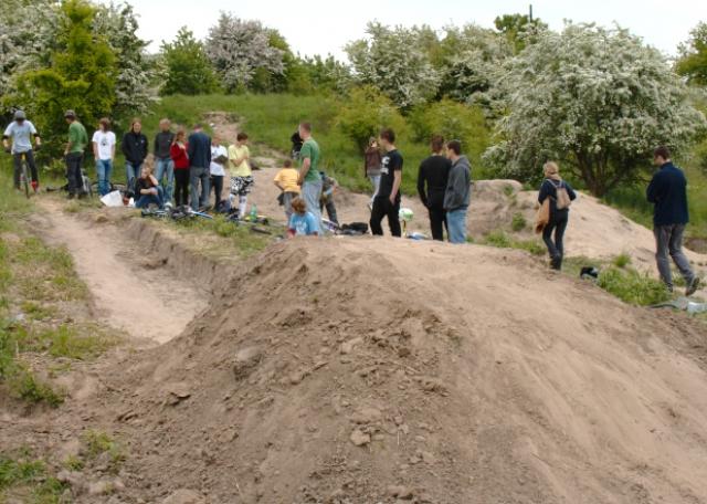 Zawody rowerowe na Gęsiej Górze zdjęcie nr 23435