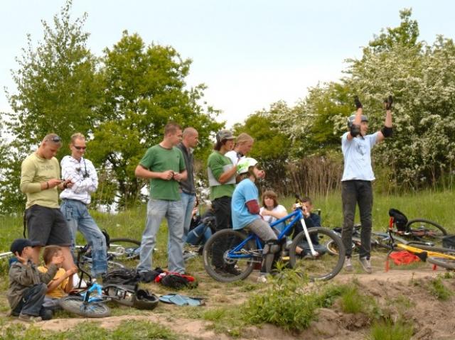 Zawody rowerowe na Gęsiej Górze zdjęcie nr 23408