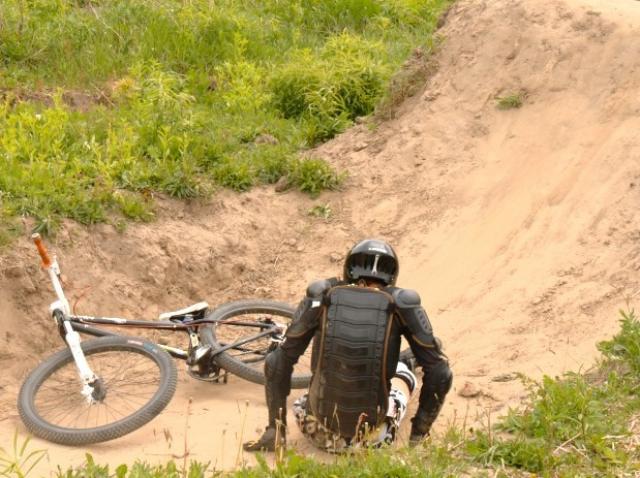 Zawody rowerowe na Gęsiej Górze zdjęcie nr 23401