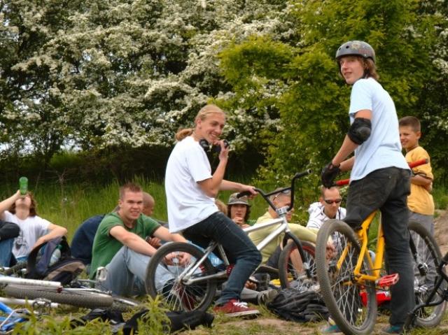 Zawody rowerowe na Gęsiej Górze zdjęcie nr 23399