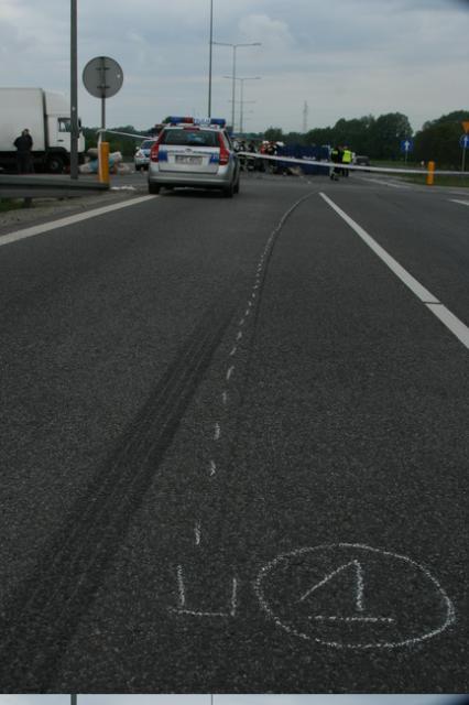 Śmiertelny wypadek na obwodnicy zdjęcie nr 23790