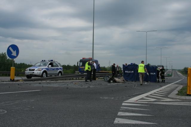 Śmiertelny wypadek na obwodnicy zdjęcie nr 23787