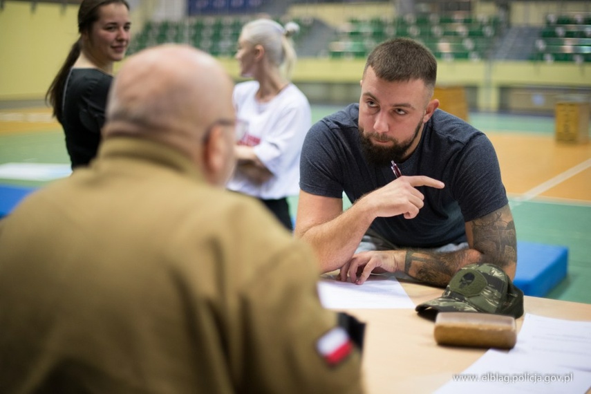 Zostań policjantem ! Dzień kandydata w Elblągu zdjęcie nr 296492