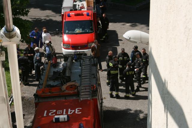 Pożar w II LO zdjęcie nr 24034