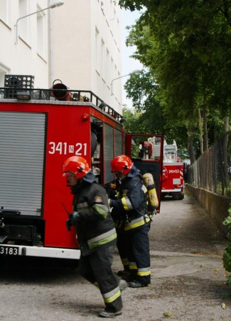 Pożar w II LO zdjęcie nr 24019