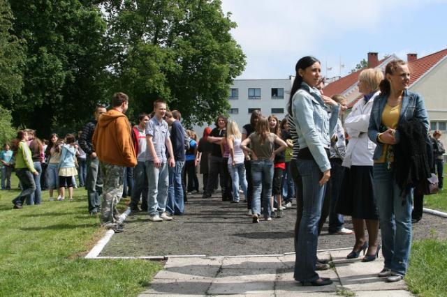 Pożar w II LO zdjęcie nr 24017