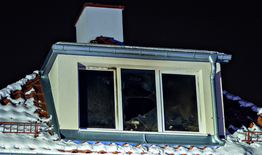 Pożar mieszkania na Chopina zdjęcie nr 297806