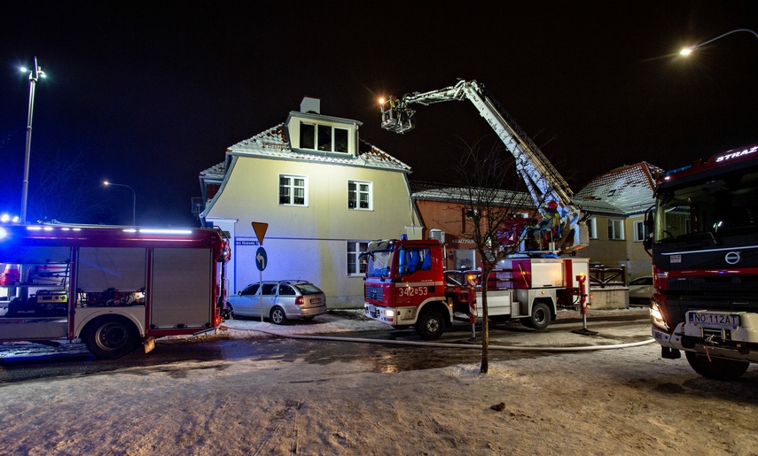 Pożar mieszkania na Chopina zdjęcie nr 297808