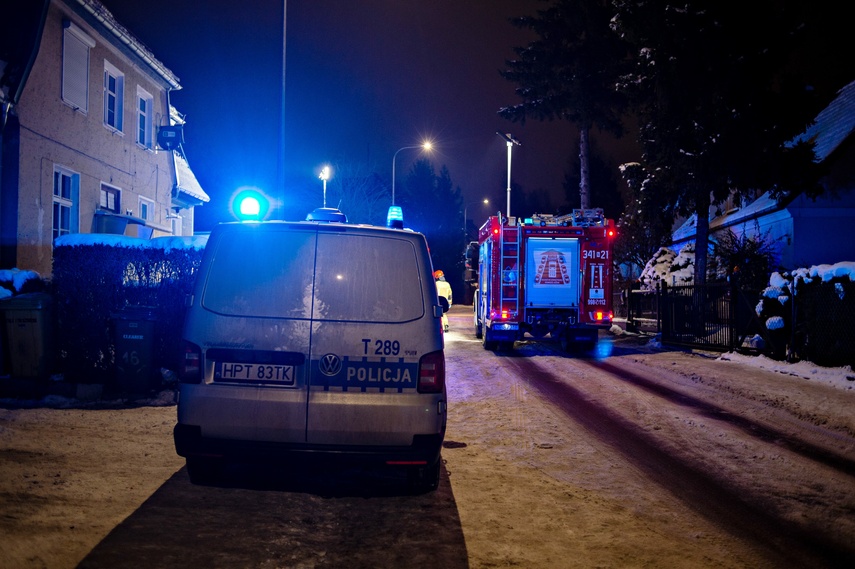 Pożar mieszkania na Chopina zdjęcie nr 297802