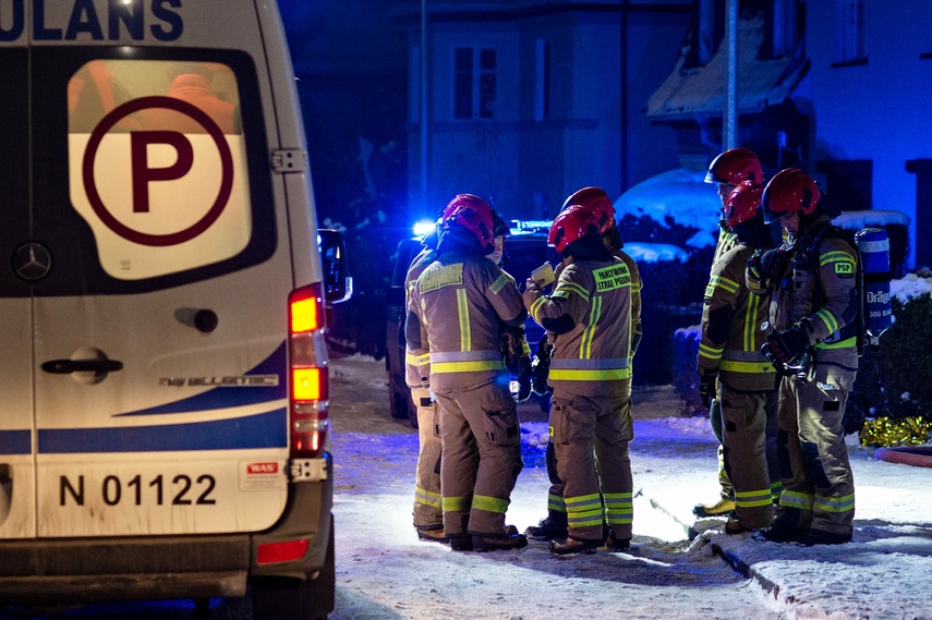 Pożar mieszkania na Chopina zdjęcie nr 297807