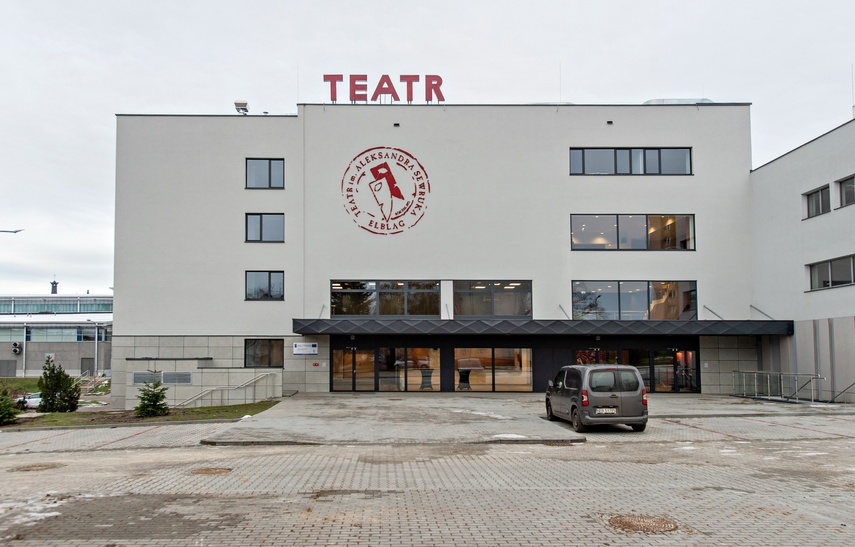 Elbląg Teatr nasz widziałem ogromny