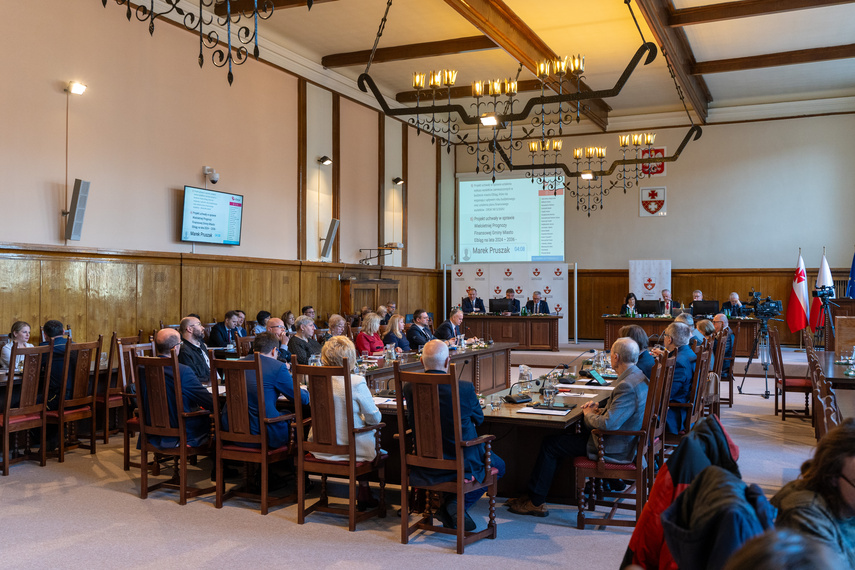 Elbląg Radni przyjęli budżet Elbląga na 2024 rok
