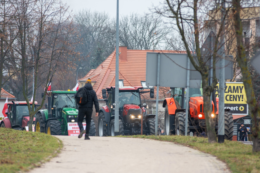"Potrzebujemy konkretnych rozwiązań". Rolnicy protestowali na ulicach Elbląga zdjęcie nr 301565