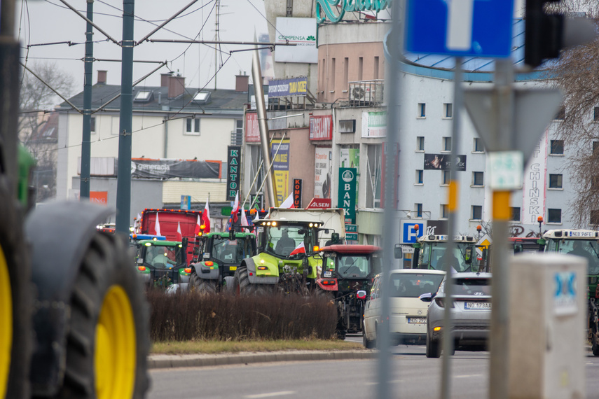 "Potrzebujemy konkretnych rozwiązań". Rolnicy protestowali na ulicach Elbląga zdjęcie nr 301598