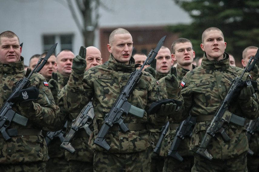 Żołnierze przysięgali w Braniewie zdjęcie nr 301961