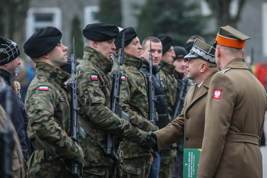 Żołnierze przysięgali w Braniewie zdjęcie nr 301964