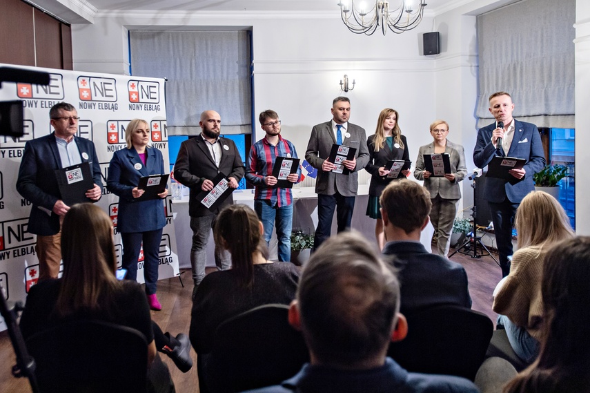 Elbląg Paweł Rodziewicz i Nowy Elbląg zaprezentowali wyborczy program