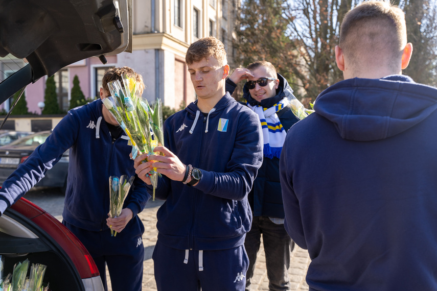 Żółto-biało-niebieski Dzień Kobiet zdjęcie nr 303273