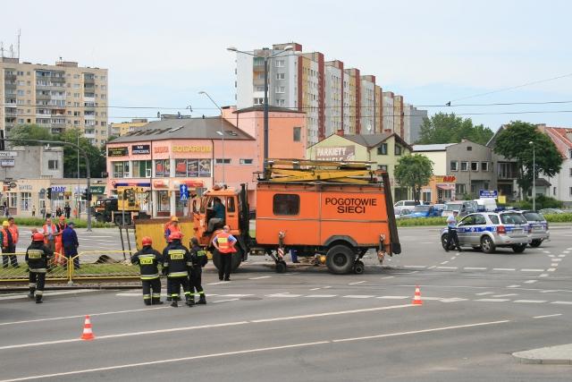 Wykolejenie na skrzyżowaniu zdjęcie nr 24728