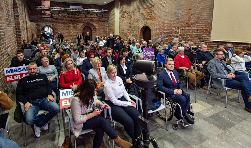 Elbląg Były wiceminister, były wiceprezydent i emocje na prezydenckiej debacie portElu