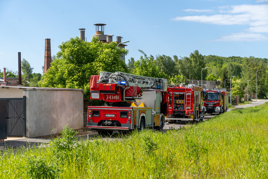 Pożar przy Łęczyckiej zdjęcie nr 307524