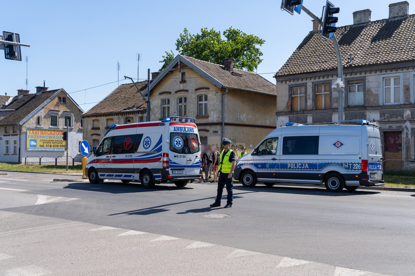 Problematyczna kolizja na Grunwaldzkiej zdjęcie nr 307760