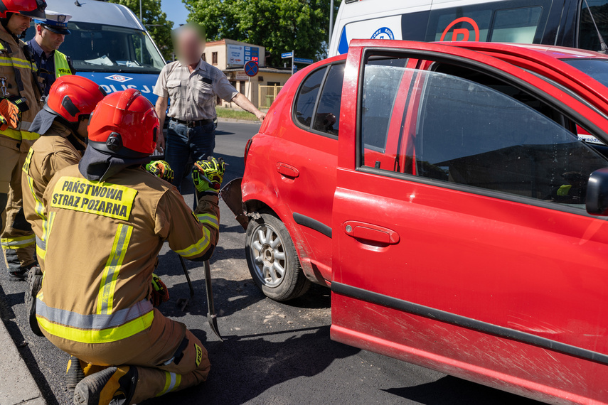 Problematyczna kolizja na Grunwaldzkiej zdjęcie nr 307770