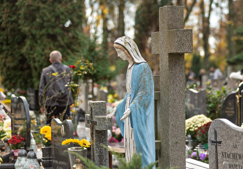 Elblążanie odwiedzają groby bliskich zdjęcie nr 318221