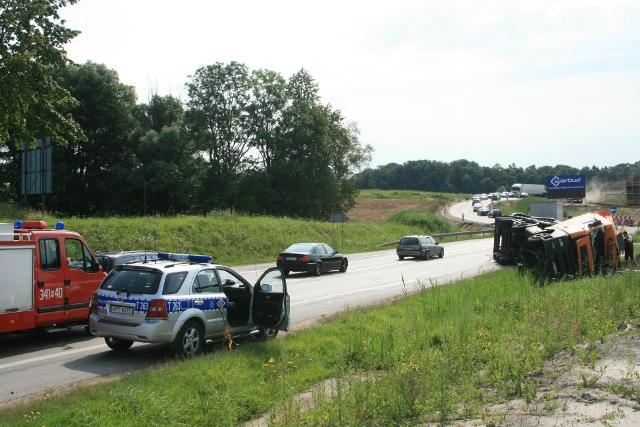 TIR w rowie zdjęcie nr 26141