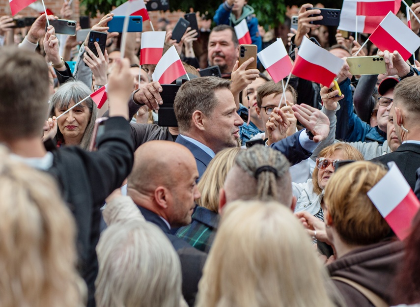 Rafał Trzaskowski w Elblągu. „Tych podziałów naprawdę już wystarczy” zdjęcie nr 330644
