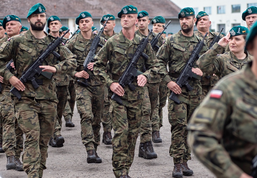 Pododdział z Westerplatte na święcie 16 pułku zdjęcie nr 332116