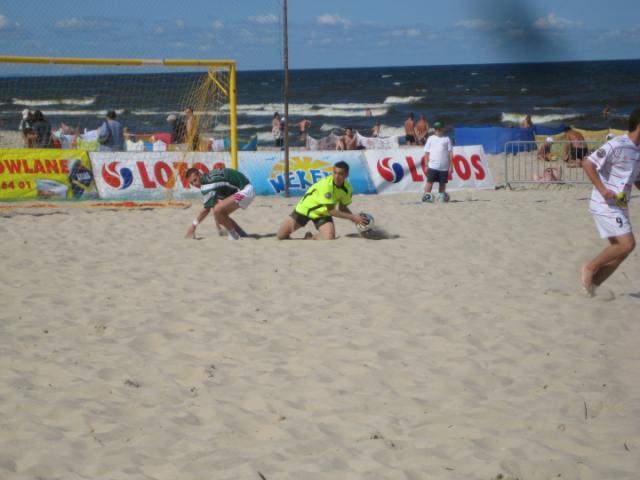 Młodzieżowcy na plaży zdjęcie nr 26656