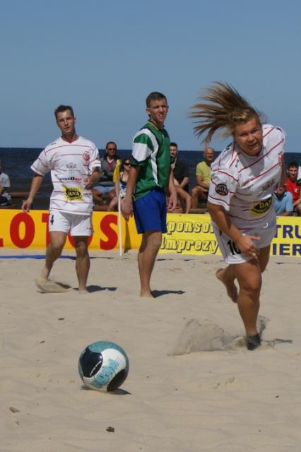 Młodzieżowcy na plaży zdjęcie nr 26649