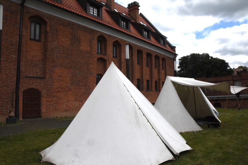 Truso na dziedzińcu muzeum zdjęcie nr 332987